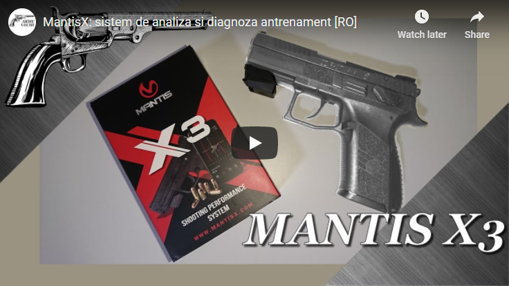 MantisX: prezentare sistem antrenament, analiza si diagnoza dry fire ...