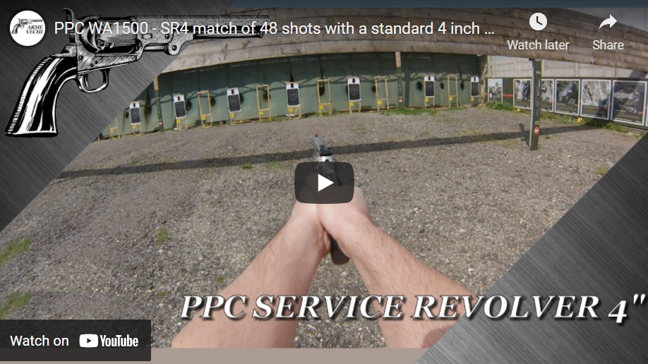 PPC/WA1500: SR4″ match of 48 shots with a standard 4 inch revolver ...